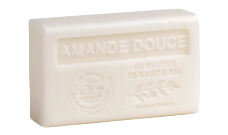 La Maison du Savon de Marseille Sweet Almond French Soap with Organic Shea Butter 125g French Soaps UK