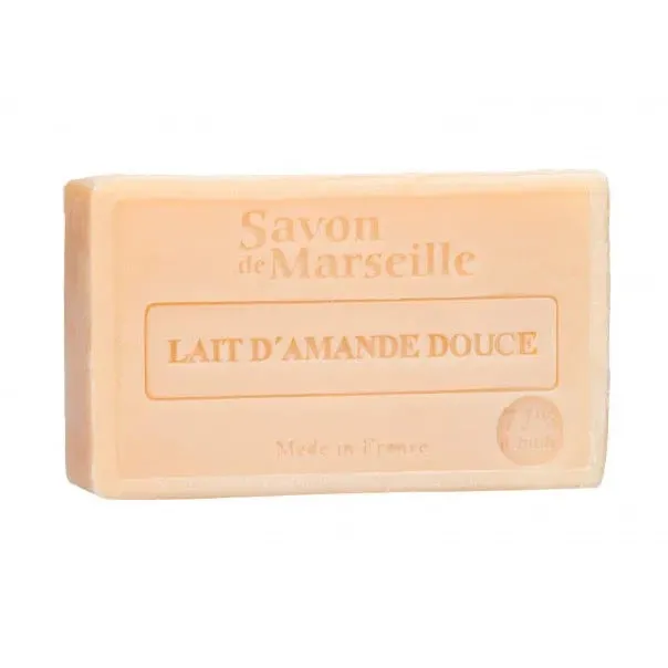 LE CHATELARD 1802 Sweet Almond Milk Savon de Provence, enriched with Sweet Almond Oil | 100g French Soaps UK