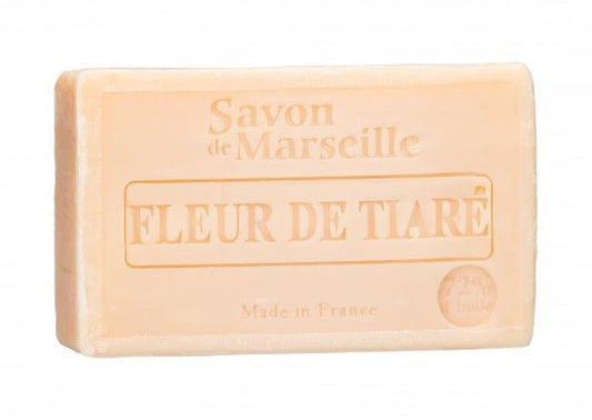 Tahitian Gardenia Savon de Provence, enriched with Sweet Almond Oil | 100g