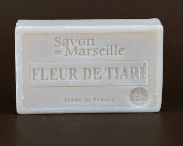 LE CHATELARD 1802 Tahitian Gardenia Savon de Provence, enriched with Sweet Almond Oil | 100g French Soaps UK