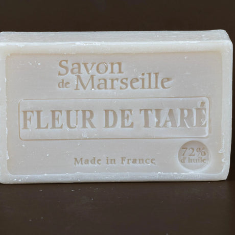 LE CHATELARD 1802 Tahitian Gardenia Savon de Provence, enriched with Sweet Almond Oil | 100g French Soaps UK
