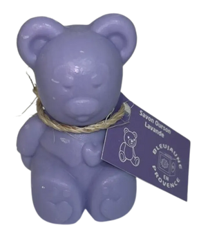 Teddy Bear Shaped Soap, Lavender Fragrance, enriched with Organic Shea Butter | 150g