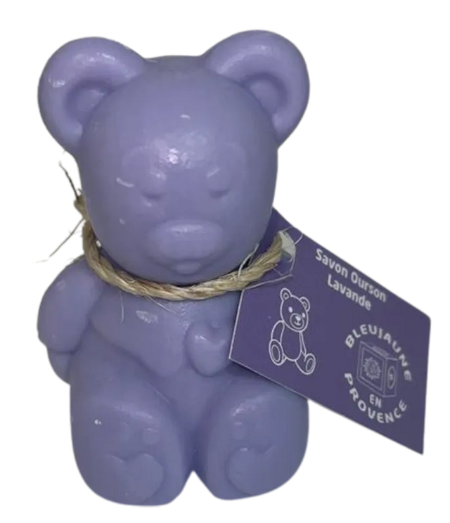 Teddy Bear Shaped Soap, Lavender Fragrance, enriched with Organic Shea Butter | 150g