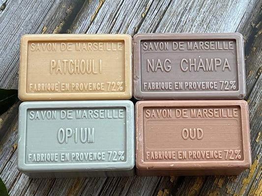 BLEU JAUNE The Big Four (worth £24.80) French Soaps UK