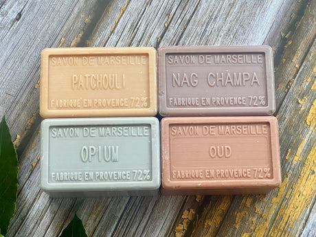 BLEU JAUNE The Big Four (worth £24.80) French Soaps UK