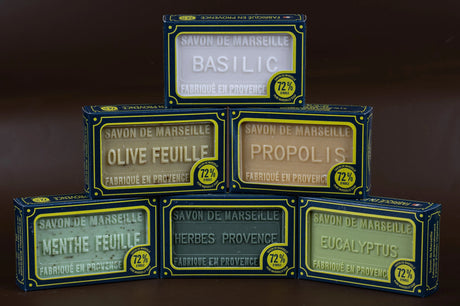 BLEU JAUNE The Herbs & The Bees (Worth £20.40) French Soaps UK