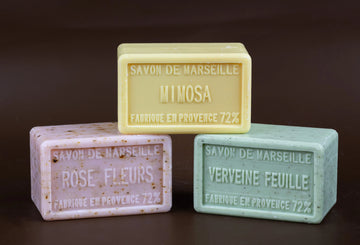 BLEU JAUNE The Riviera Trio (worth £18.60) French Soaps UK