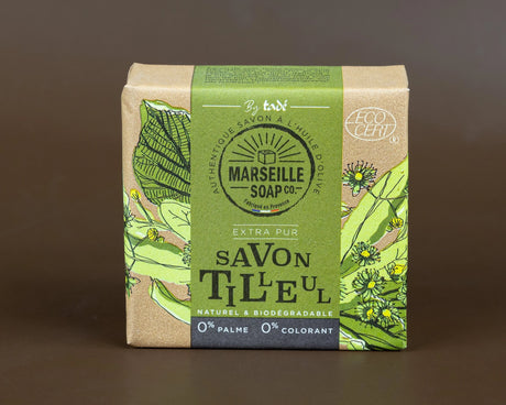TADÉ PAYS DU LEVANT Tilleul Marseille Soap with Olive Oil | 100g French Soaps UK