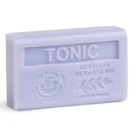 La Maison du Savon de Marseille Tonic French Soap with organic Shea Butter 125g French Soaps UK