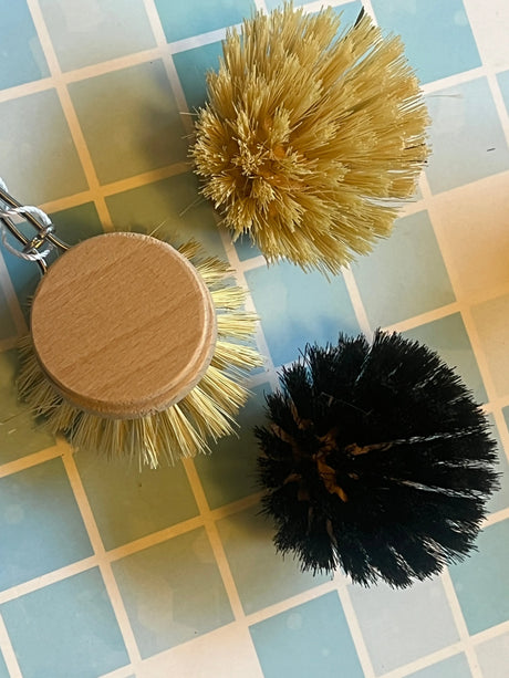 EDDINGTONS Traditional Dish Brush Replacement Head Duo French Soaps UK