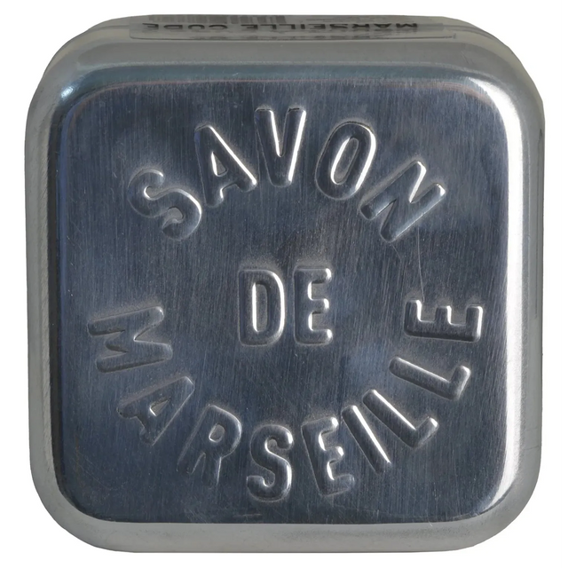 TADÉ PAYS DU LEVANT Travel Tin for 300g Soap Cubes, Aluminum French Soaps UK