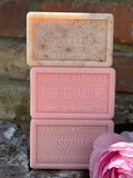 BLEU JAUNE Trio of Rose (worth £18.60) French Soaps UK