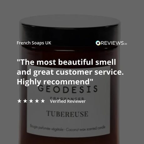 GEODESIS Tuberose, Mexico, Candle by Geodesis French Soaps UK