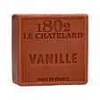 LE CHATELARD 1802 Vanilla Marseille Soap,  72% Coconut, Olive and Almond Oil, 100g |  PALM FREE French Soaps UK