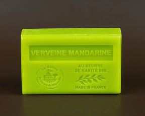 La Maison du Savon de Marseille Verbena and Mandarin French Soap with Organic Shea Butter, 125g French Soaps UK