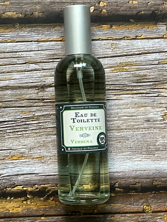 BLEU JAUNE Verbena, Eau de Toilette from Grasse | 100ml French Soaps UK