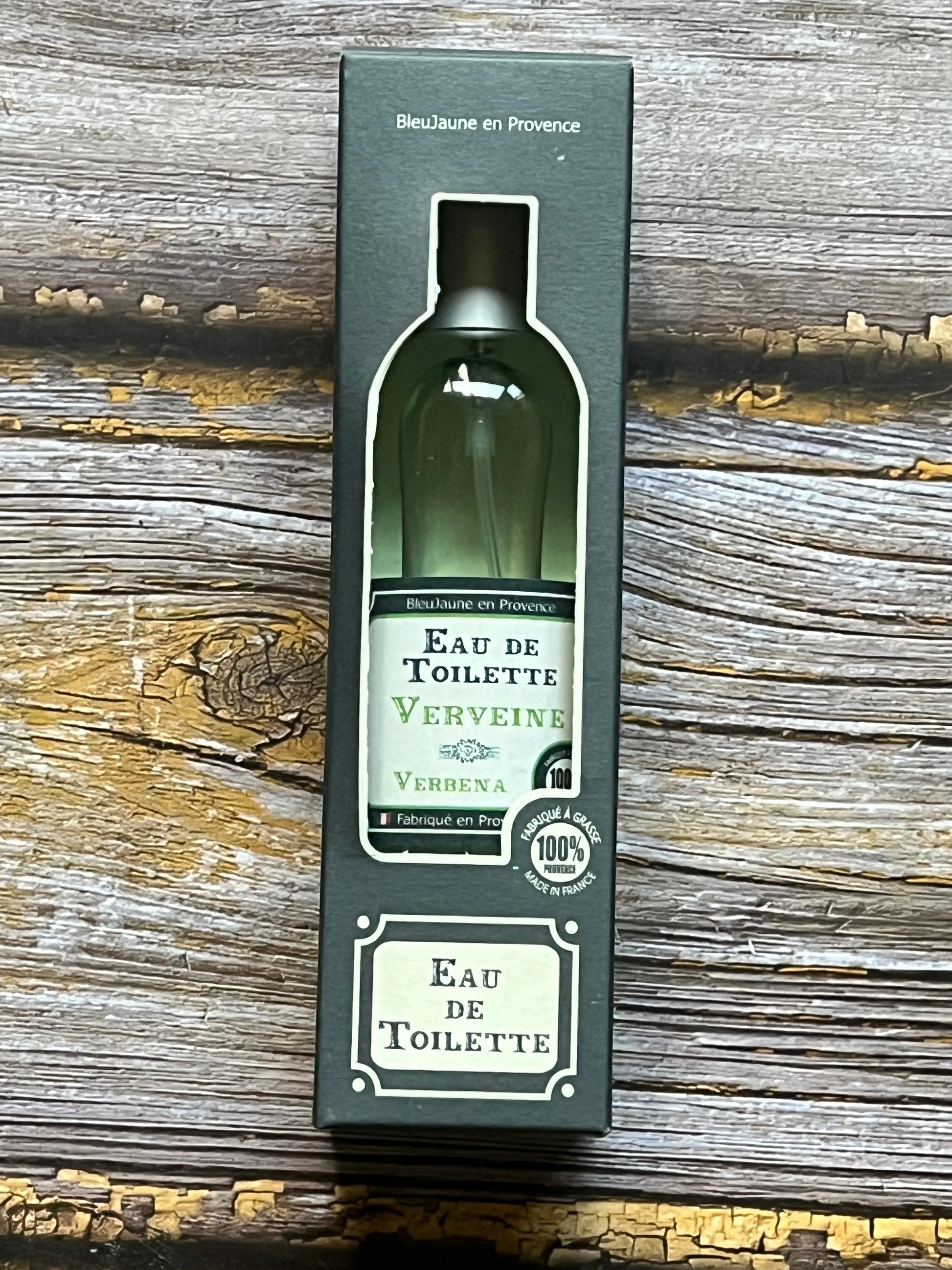 BLEU JAUNE Verbena, Eau de Toilette from Grasse | 100ml French Soaps UK