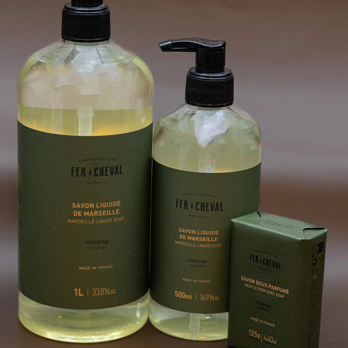 FER A CHEVAL Verbena, Marseille Liquid Soap | 1L French Soaps UK