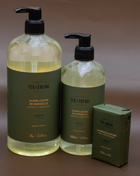 FER A CHEVAL Verbena, Marseille Liquid Soap | 1L French Soaps UK