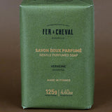 FER A CHEVAL Verbena, Extra Gentle Fragranced Marseille Soap |125g French Soaps UK