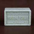 BLEU JAUNE Verbena Flower, Exfoliating Marseille Bath & Shower Bar | 250g French Soaps UK