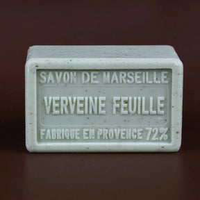 BLEU JAUNE Verbena Flower, Exfoliating Marseille Bath & Shower Bar | 250g French Soaps UK