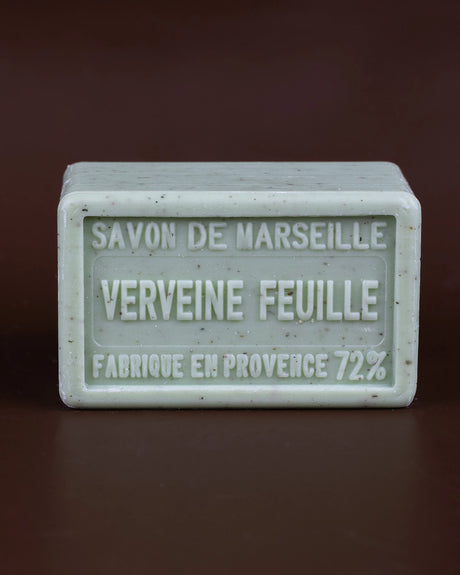 BLEU JAUNE Verbena Flower, Exfoliating Marseille Bath & Shower Bar | 250g French Soaps UK