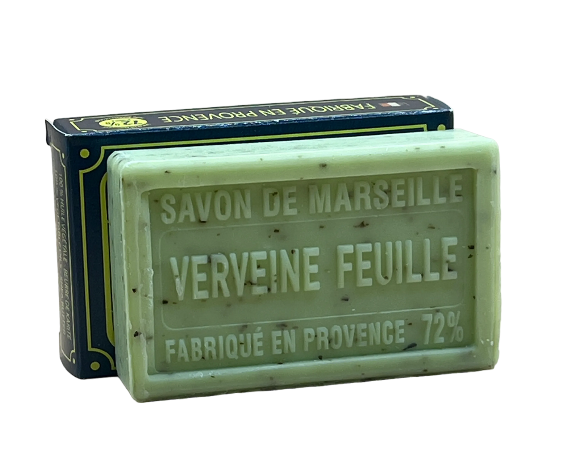 BLEU JAUNE Verbena Flower, Exfoliating Marseille Soap, | 100g French Soaps UK