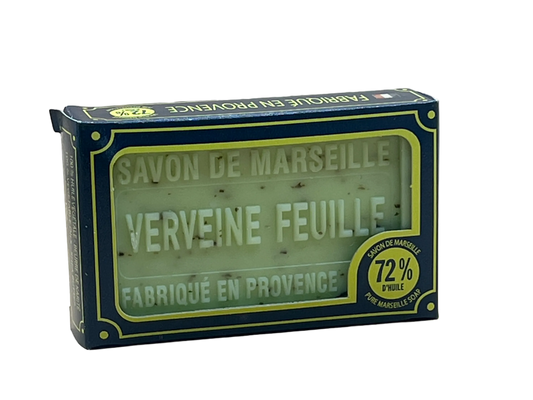 BLEU JAUNE Verbena Flower, Exfoliating Marseille Soap, | 100g French Soaps UK