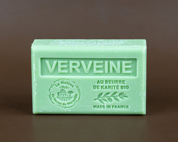 Verbena French Soap with organic Shea Butter 125g