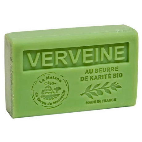 La Maison du Savon de Marseille Verbena French Soap with organic Shea Butter 125g French Soaps UK