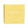 LE CHATELARD 1802 Verbena & Lemon Marseille Soap, 72%  Coconut, Olive and Almond Oil, 100g |  PALM FREE French Soaps UK
