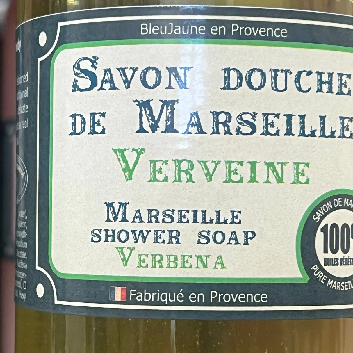BLEU JAUNE Verbena, Marseille Liquid Soap | 1L French Soaps UK