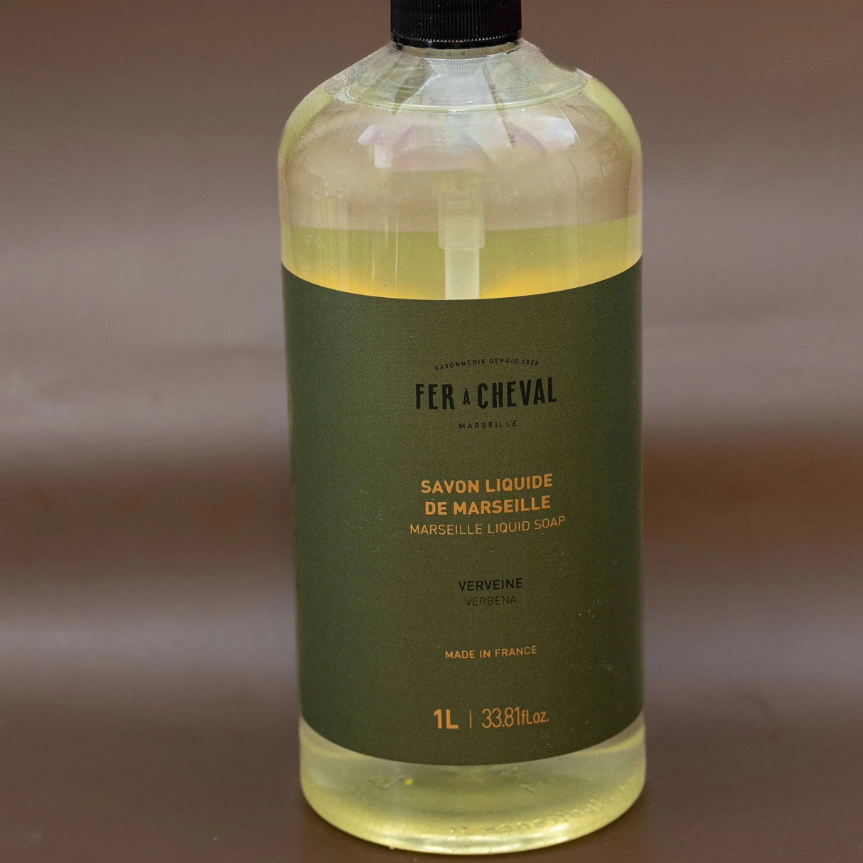 FER A CHEVAL Verbena, Marseille Liquid Soap | 1L French Soaps UK