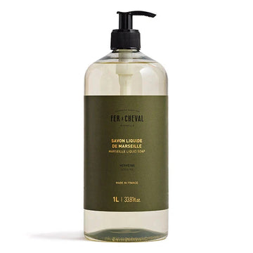 FER A CHEVAL Verbena, Marseille Liquid Soap | 1L French Soaps UK
