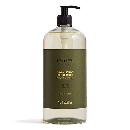 FER A CHEVAL Verbena, Marseille Liquid Soap | 1L French Soaps UK
