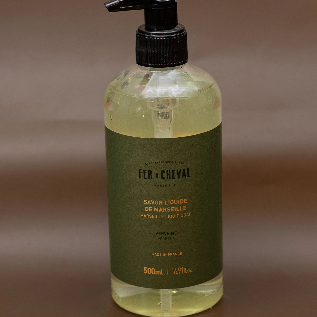 FER A CHEVAL Verbena, Marseille Liquid Soap | 500ml French Soaps UK