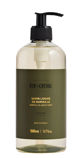 FER A CHEVAL Verbena, Marseille Liquid Soap | 500ml French Soaps UK