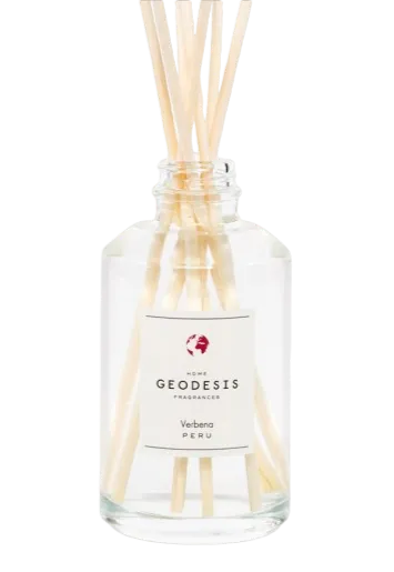 GEODESIS Verbena, Peru, Reed Diffuser by Geodesis French Soaps UK