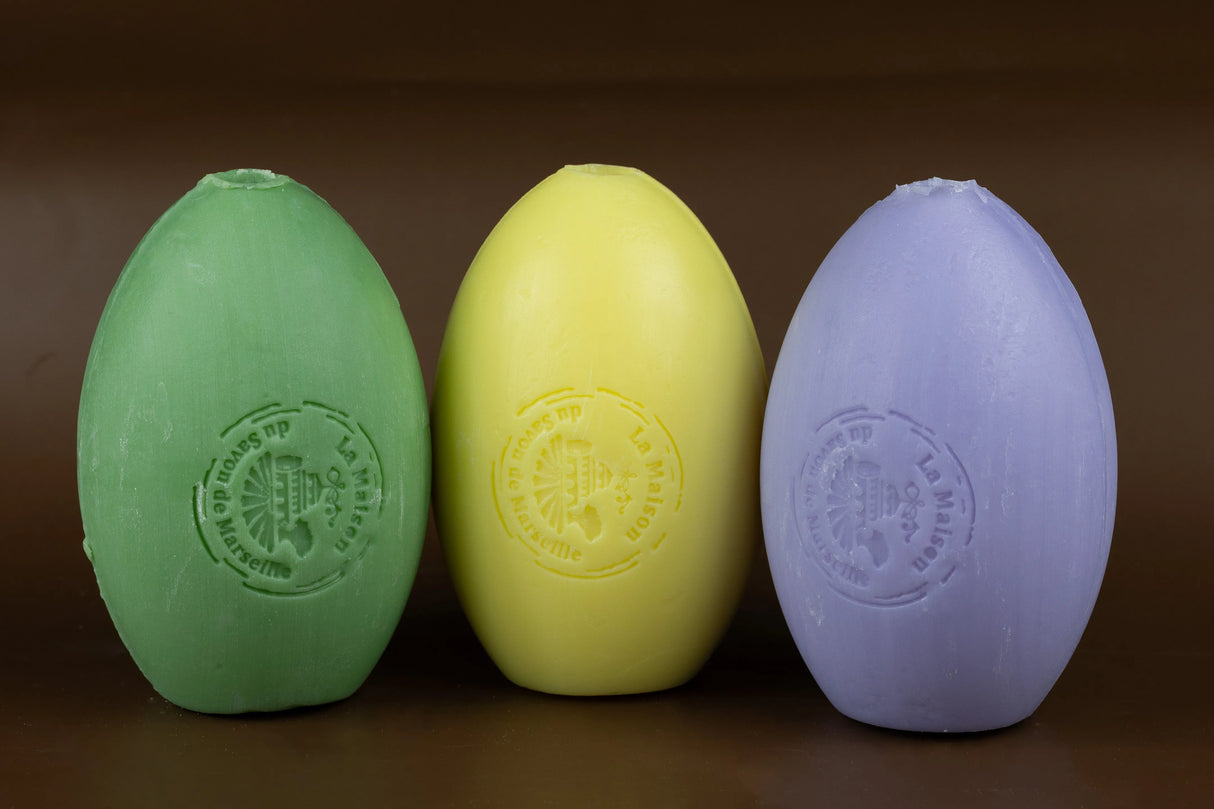 LA MAISON DU SAVON DE MARSEILLE Lemon Rotating Wall Soap | 270g French Soaps UK