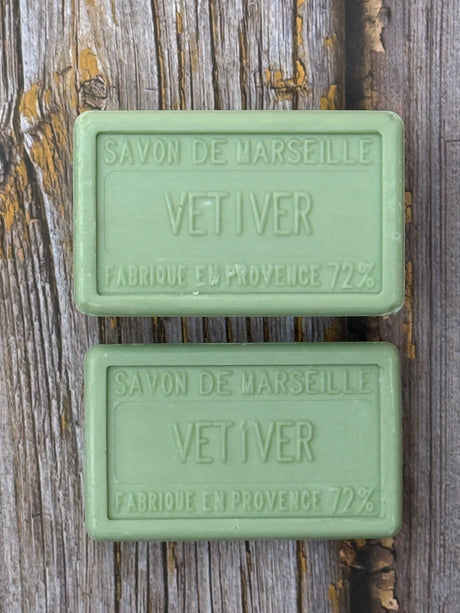 BLEU JAUNE Vetiver, Marseille Bath & Shower Bar | 250g French Soaps UK