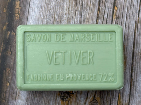 BLEU JAUNE Vetiver, Marseille Bath & Shower Bar | 250g French Soaps UK