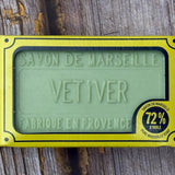 BLEU JAUNE Vetiver, Marseille Soap with Shea Butter | 100g French Soaps UK