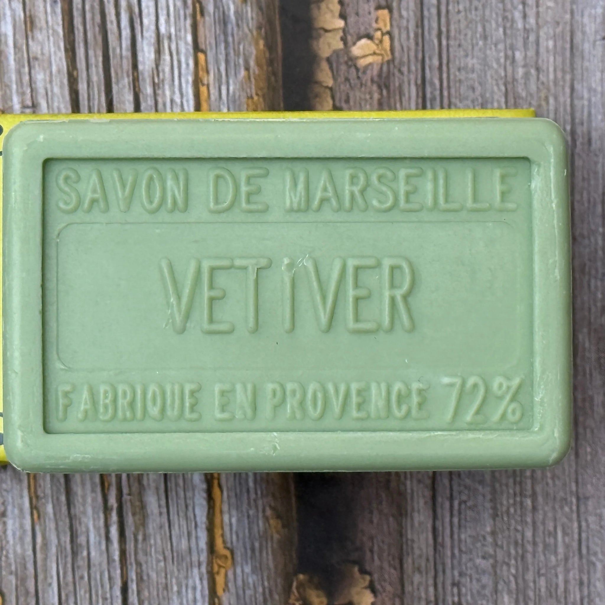BLEU JAUNE Vetiver, Marseille Soap with Shea Butter | 100g French Soaps UK