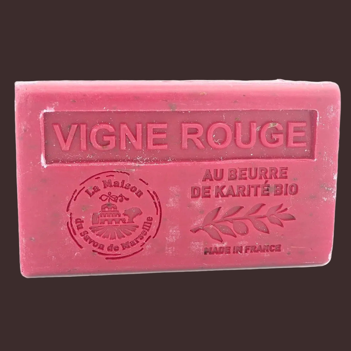Vigne Rouge (Red Vine) French Soap with organic Shea Butter 125g