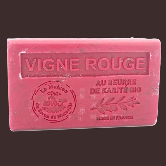 Vigne Rouge (Red Vine) French Soap with organic Shea Butter 125g