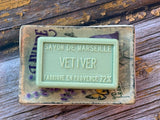 Bastide & Olivier Vintage Lavender Ceramic Soap Dish French Soaps UK