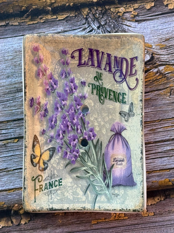 Bastide & Olivier Vintage Lavender Ceramic Soap Dish French Soaps UK