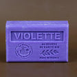 La Maison du Savon de Marseille Violet, French Soap with organic Shea Butter 125g French Soaps UK