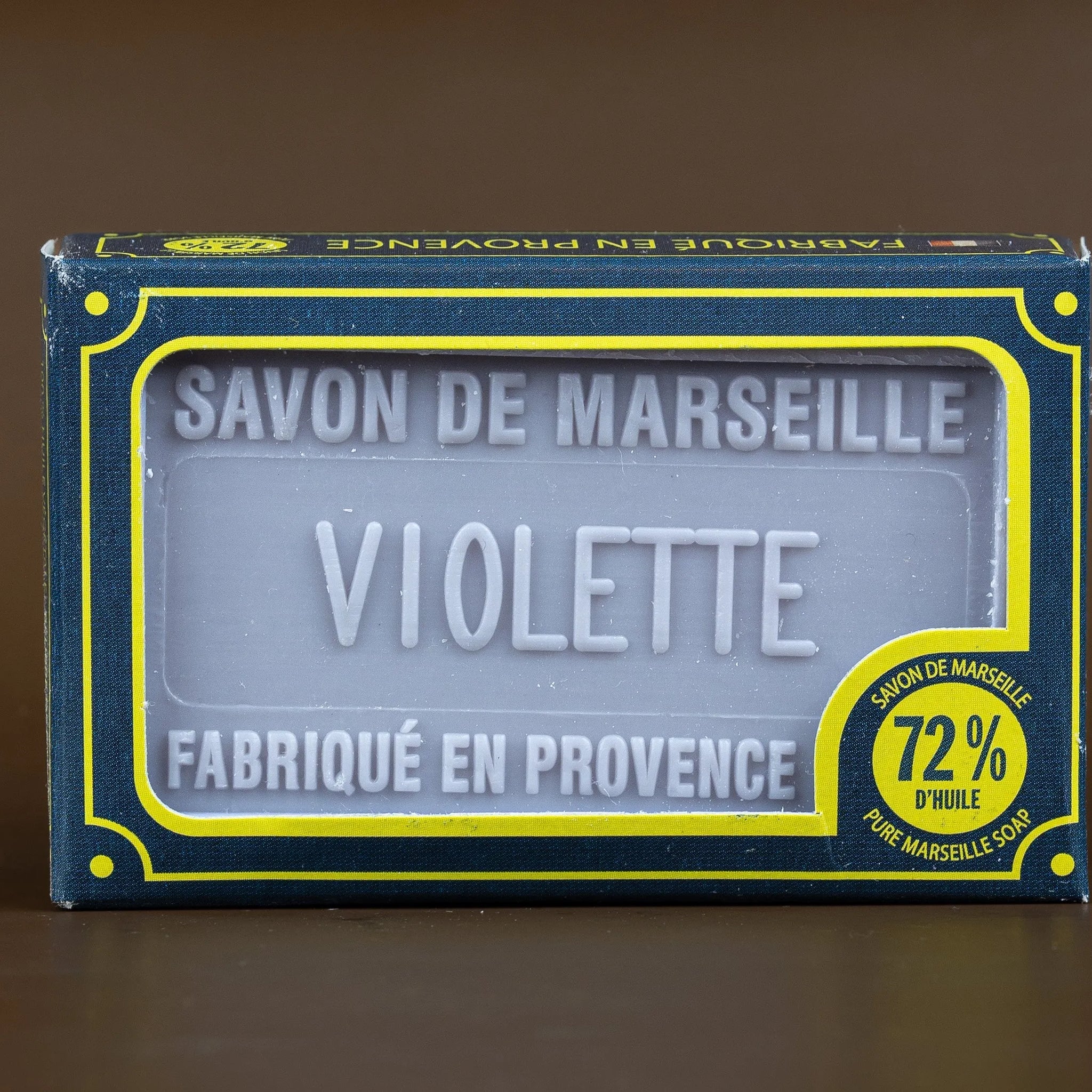 BLEU JAUNE Violet, Marseille Soap with Shea Butter | 100g French Soaps UK